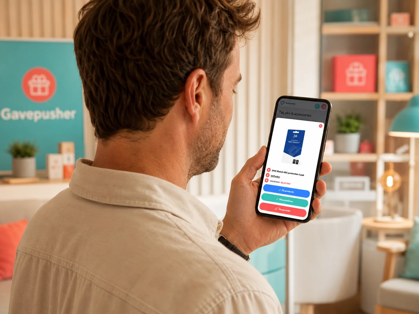 Promovering af gavekort på Gavepusher